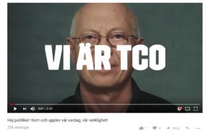 Roland Cox statist för TCO