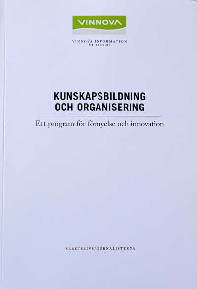 Boken "Kunskapsbildning och organisering"