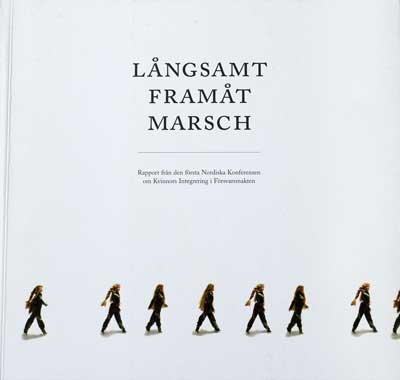 Boken "Långsamt framåt marsch"